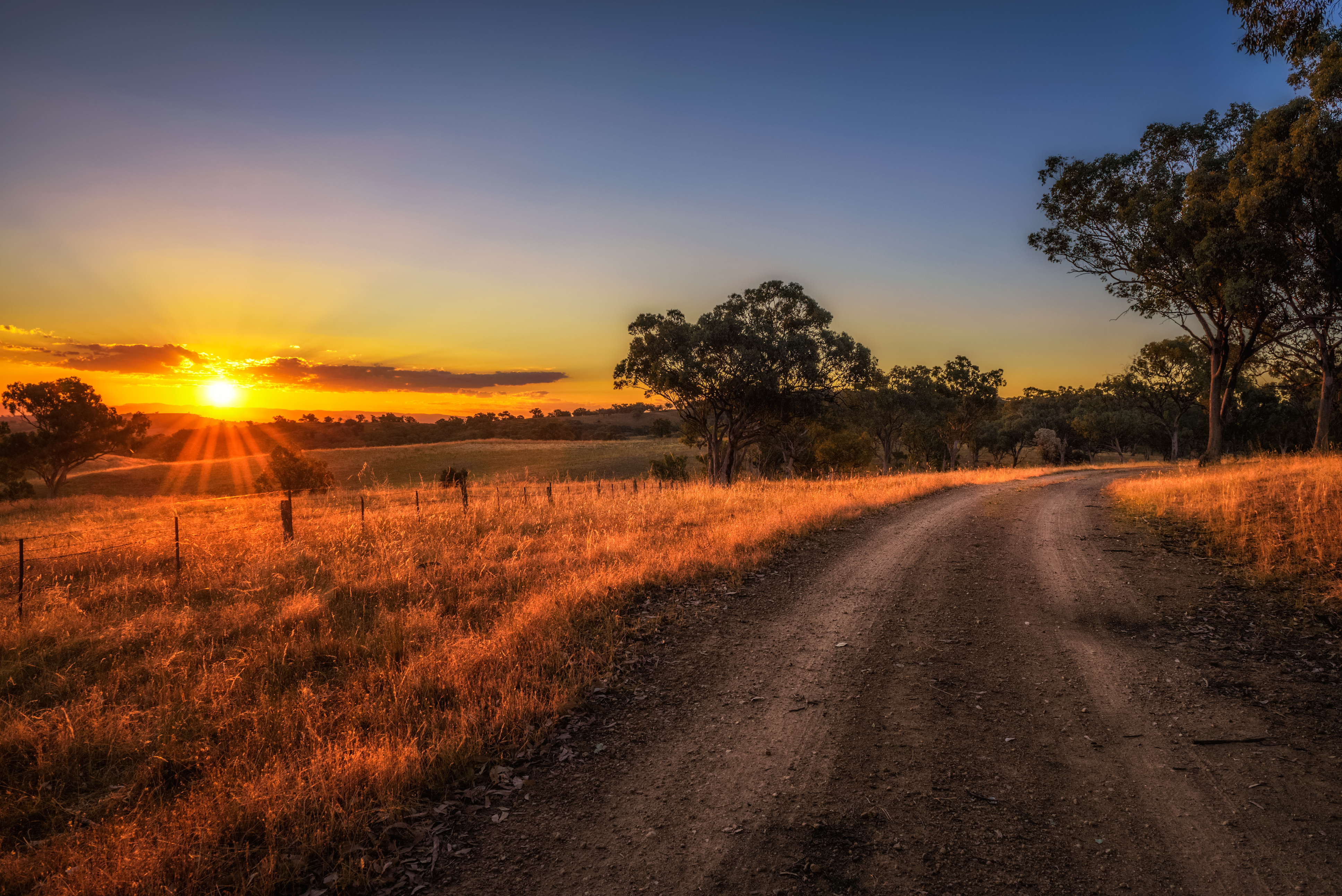 Australian sunset
